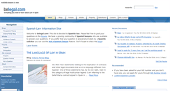 Desktop Screenshot of belegal.com